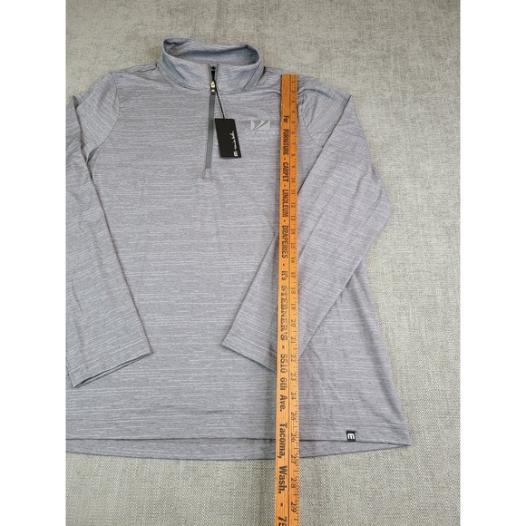 NWT Travis Mathew Sweater Womens XL Crestview 1/4 Zip Performance Golf Pullover - Picture 4 of 7